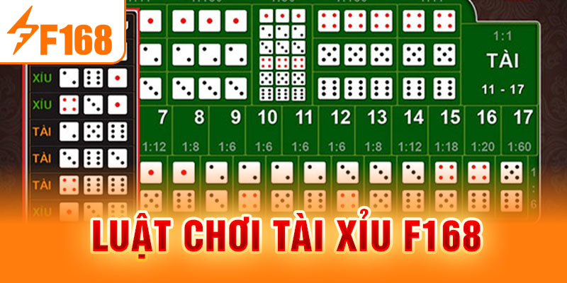 Luật chơi tài xỉu F168